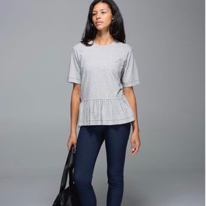 lulu lemon flouncy tee